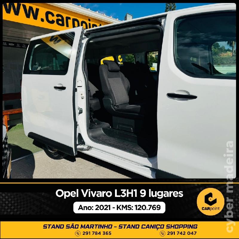OPEL VIVARO L3H1 9 lugares 1.5cc 120cv Gasóleo