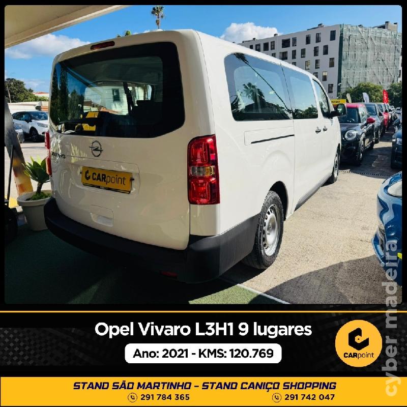 OPEL VIVARO L3H1 9 lugares 1.5cc 120cv Gasóleo
