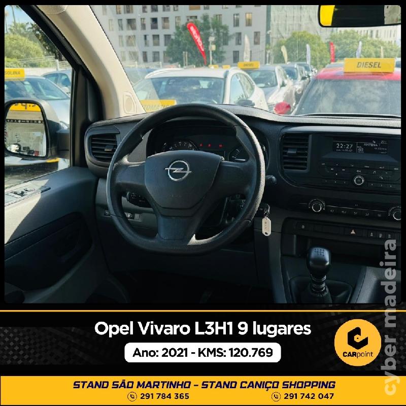 OPEL VIVARO L3H1 9 lugares 1.5cc 120cv Gasóleo