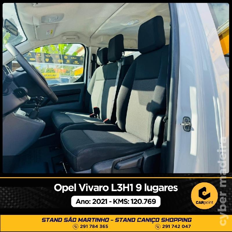 OPEL VIVARO L3H1 9 lugares 1.5cc 120cv Gasóleo