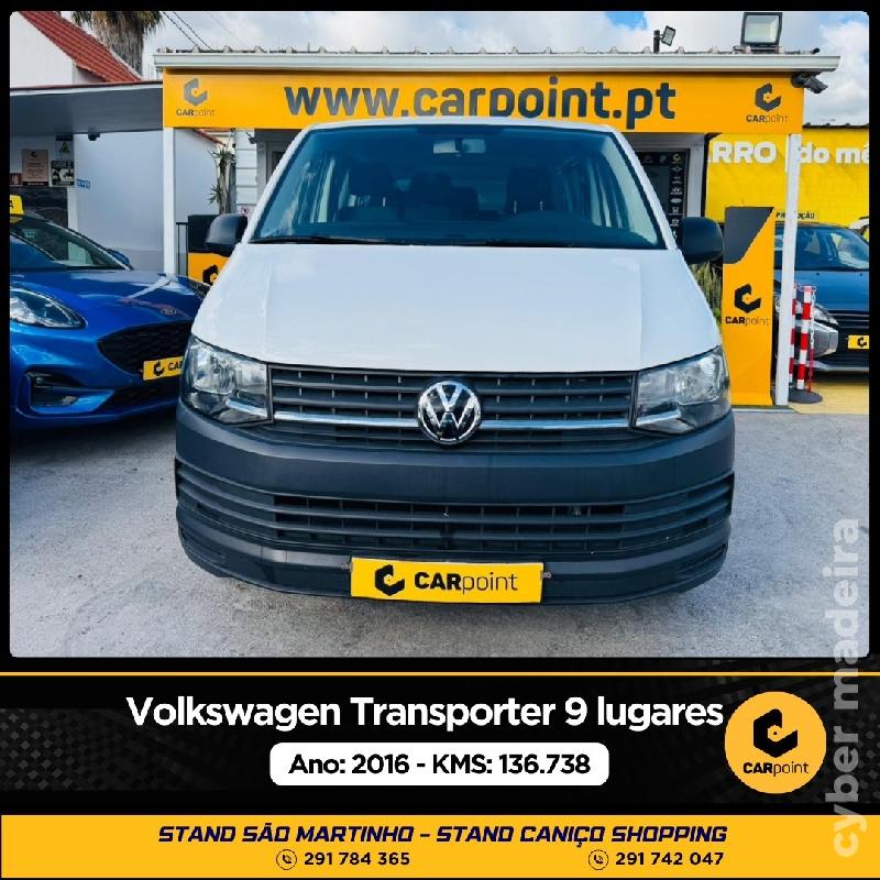 VOLKSWAGEN TRANSPORTER 2.0cc TDi 102cv 9 LUGARES Gasóleo
