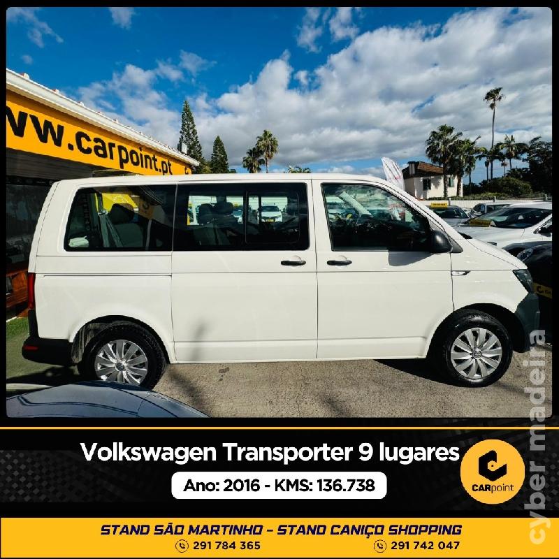 VOLKSWAGEN TRANSPORTER 2.0cc TDi 102cv 9 LUGARES Gasóleo