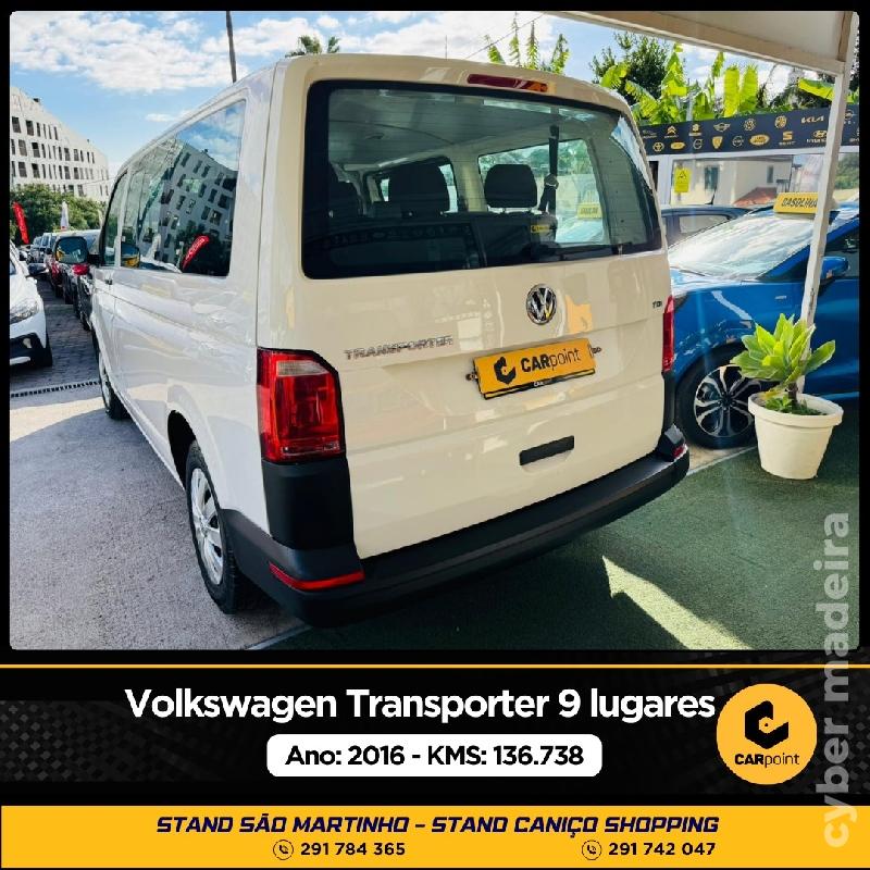 VOLKSWAGEN TRANSPORTER 2.0cc TDi 102cv 9 LUGARES Gasóleo