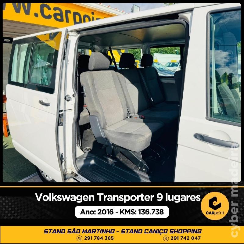 VOLKSWAGEN TRANSPORTER 2.0cc TDi 102cv 9 LUGARES Gasóleo