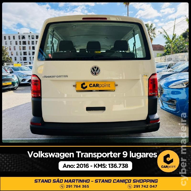 VOLKSWAGEN TRANSPORTER 2.0cc TDi 102cv 9 LUGARES Gasóleo