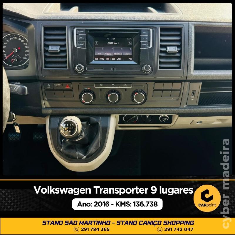 VOLKSWAGEN TRANSPORTER 2.0cc TDi 102cv 9 LUGARES Gasóleo