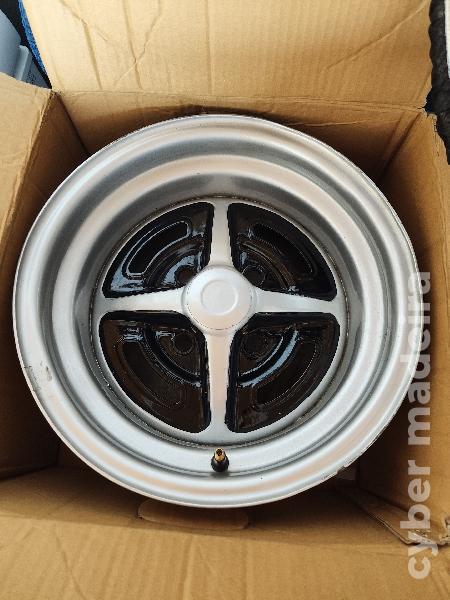 4 jantes R13 de 7" de largura. Furação 4x108 (Ford Alfa Romeo etc) 13" Sem pneus