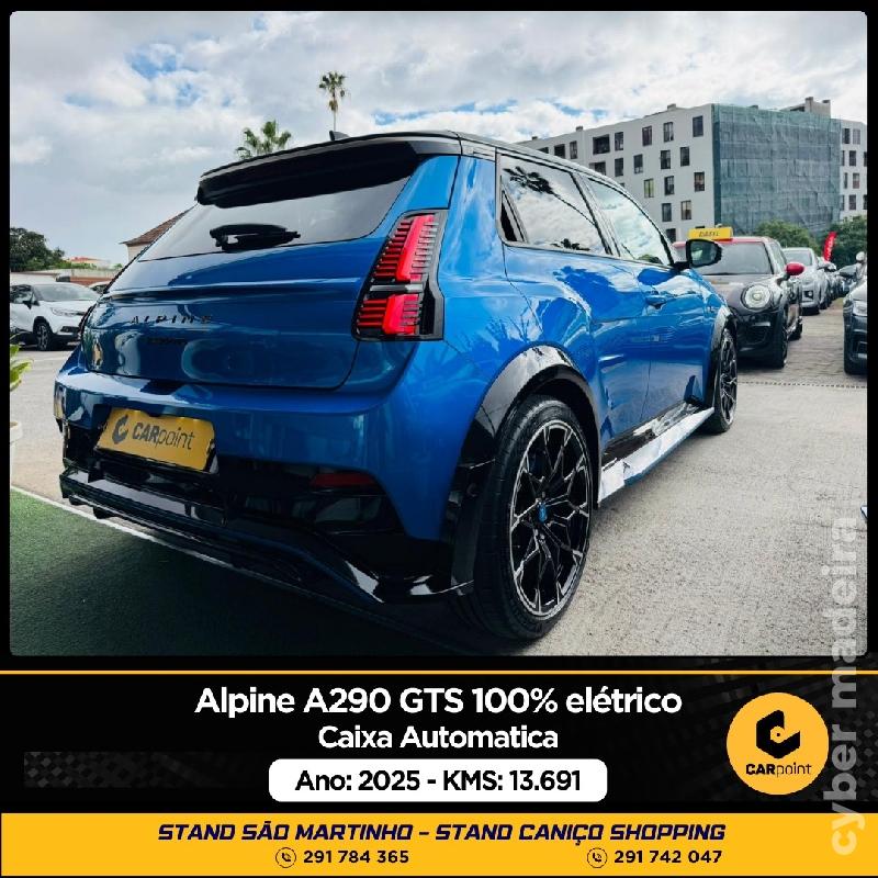 ALPINE A290 GTS Automático 52kw Eléctrico