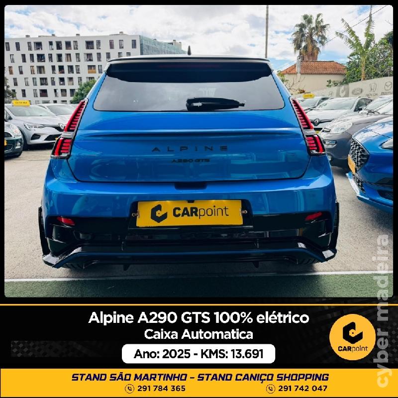 ALPINE A290 GTS Automático 52kw Eléctrico