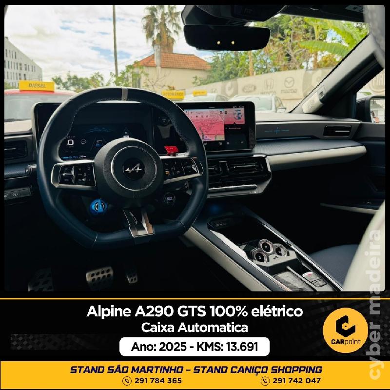 ALPINE A290 GTS Automático 52kw Eléctrico