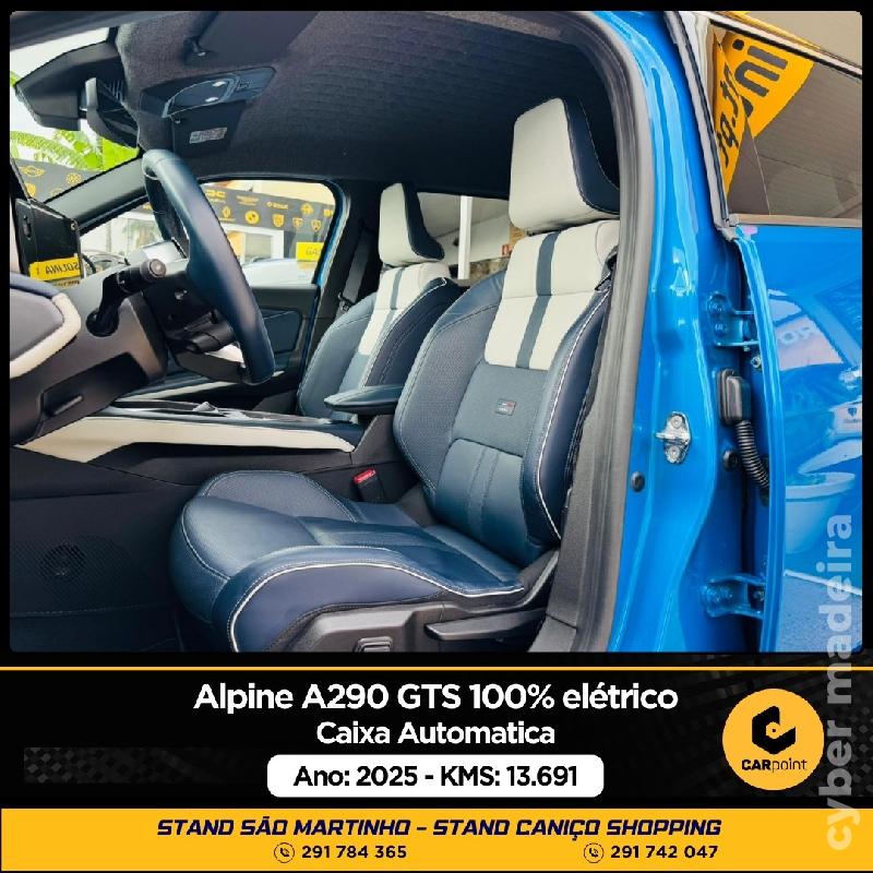ALPINE A290 GTS Automático 52kw Eléctrico