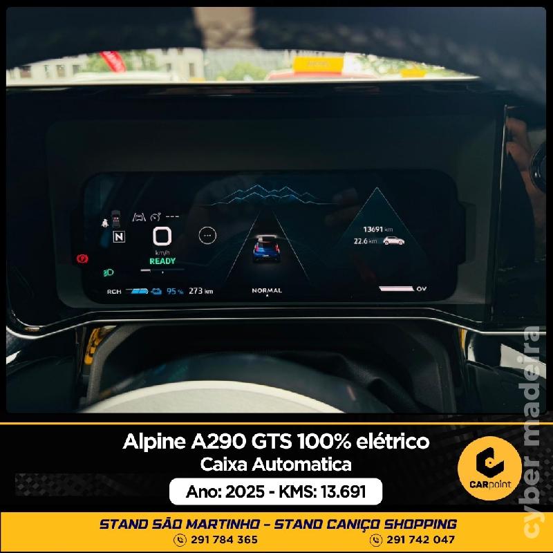 ALPINE A290 GTS Automático 52kw Eléctrico