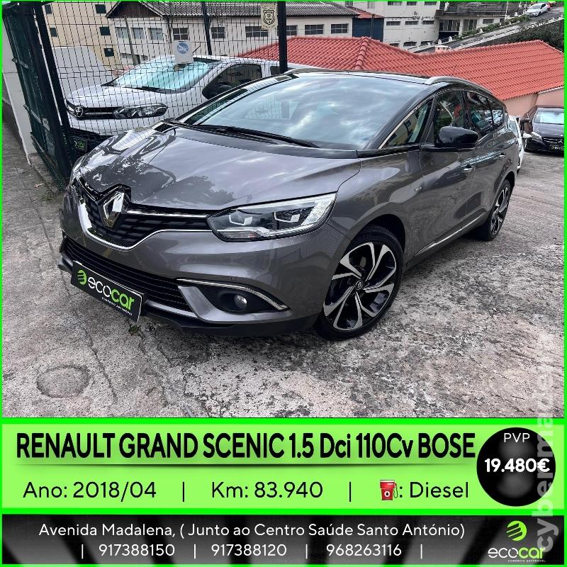 RENAULT SCENIC 1.5 DCI 110 cv Bose Gasóleo