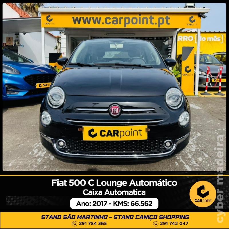 FIAT 500C Lounge Automático 1.2cc 69cv Gasolina