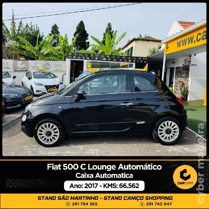 FIAT 500C Lounge Automático 1.2cc 69cv Gasolina