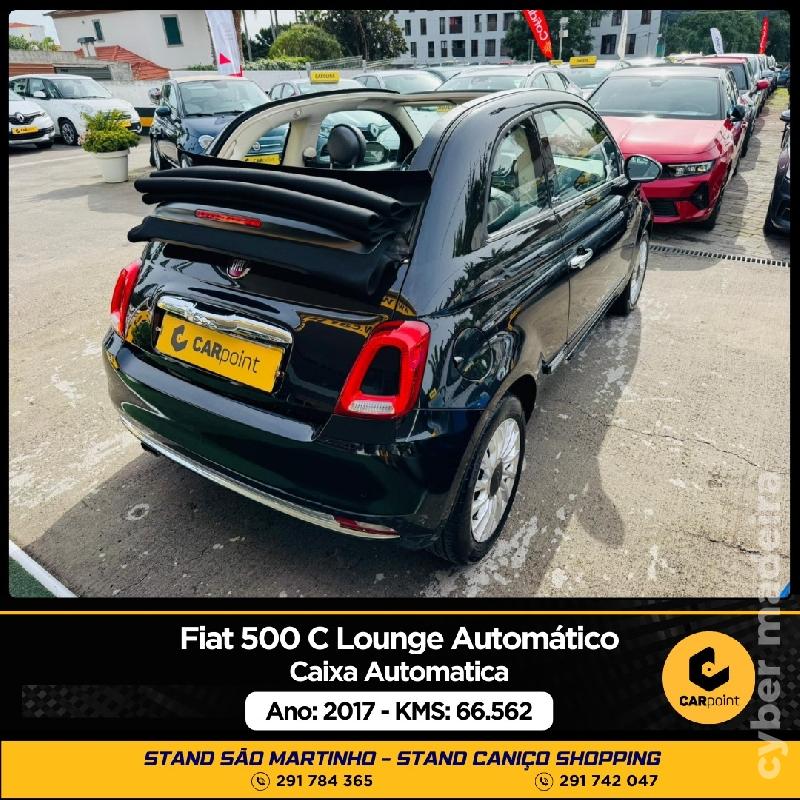 FIAT 500C Lounge Automático 1.2cc 69cv Gasolina
