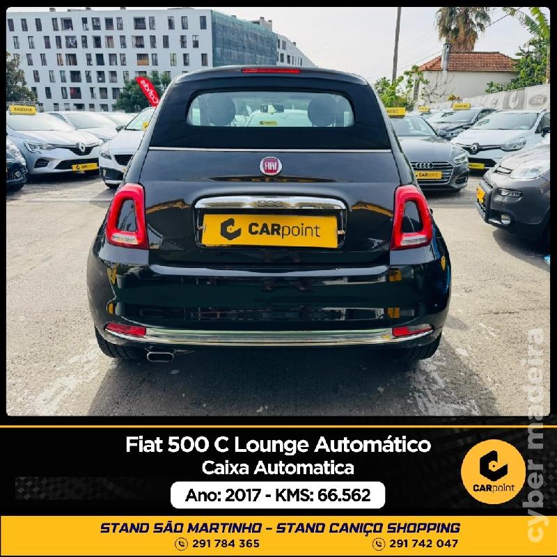 FIAT 500C Lounge Automático 1.2cc 69cv Gasolina