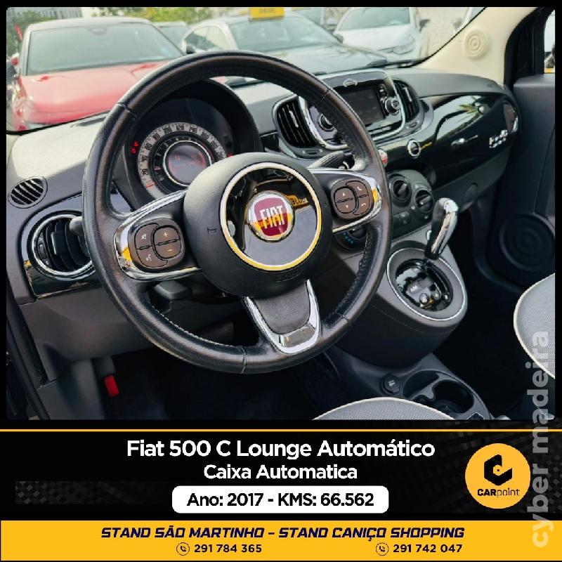 FIAT 500C Lounge Automático 1.2cc 69cv Gasolina