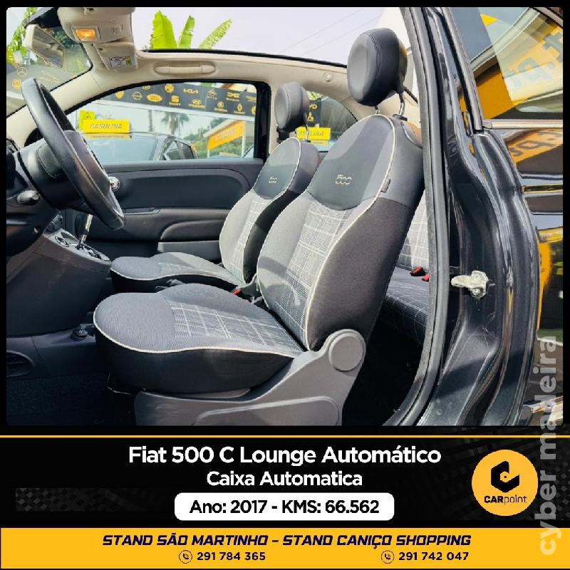 FIAT 500C Lounge Automático 1.2cc 69cv Gasolina