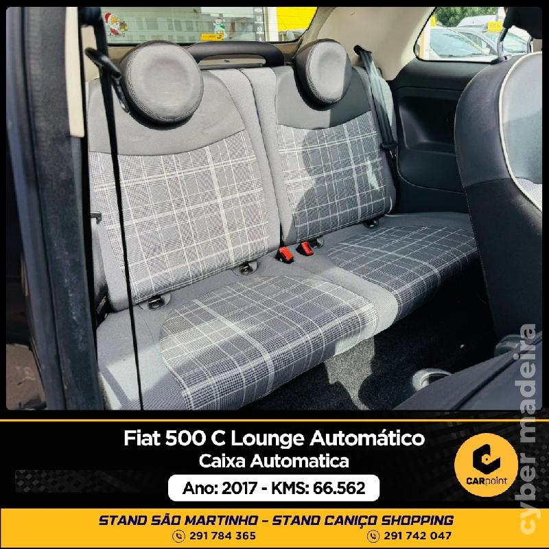 FIAT 500C Lounge Automático 1.2cc 69cv Gasolina