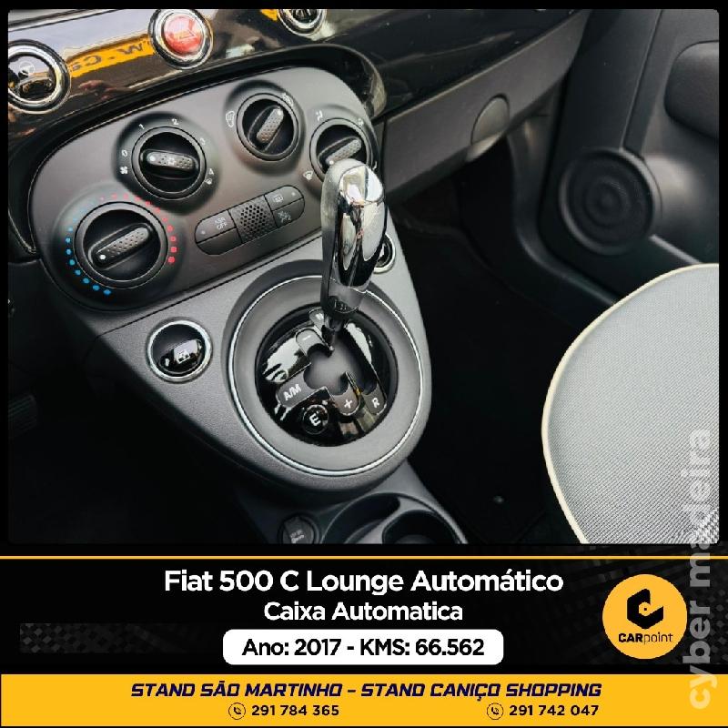 FIAT 500C Lounge Automático 1.2cc 69cv Gasolina