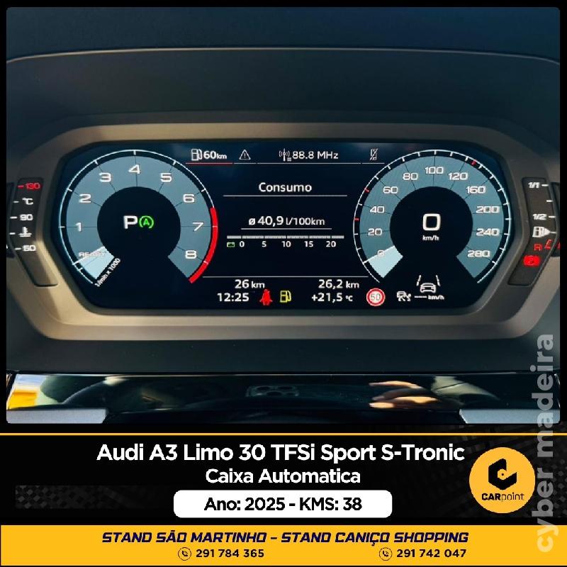 AUDI A3 Limo 30 TFSi Sport S-Tronic 1.5cc TFSi 116cv Gasolina