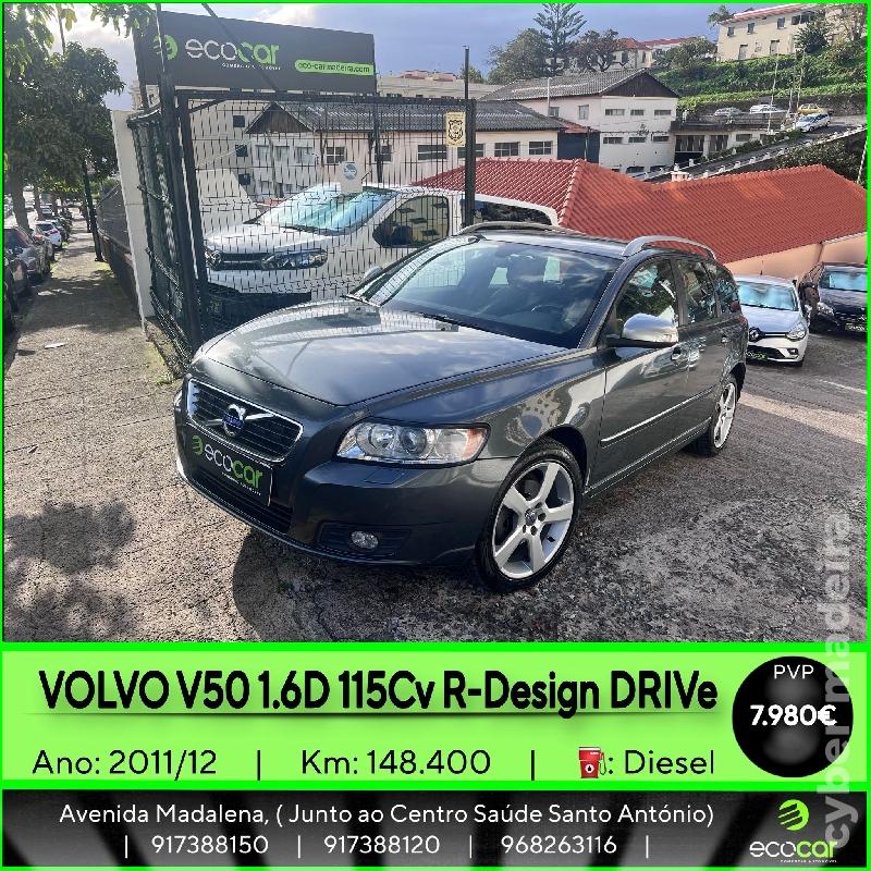 VOLVO V50 1.6 D 115 cv R-Design DRIVe Gasolina