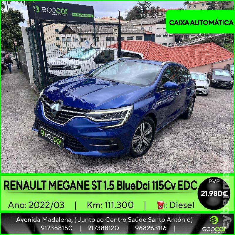 RENAULT MEGANE ST 1.5 BlueDCI 115 cv - CAIXA AUTOMÁTICA Gasóleo