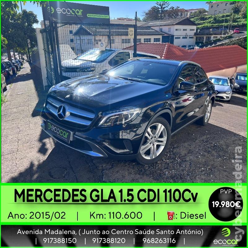 MERCEDES GLA 1.5 CDI 110 cv Gasóleo
