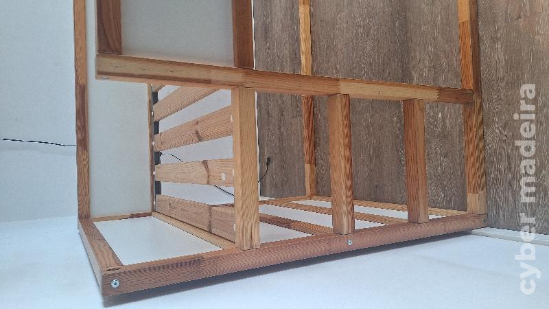 Cama reversivel KURA (IKEA) branco/pinho 90x200 cm