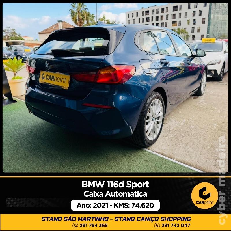 BMW Serie 1 116d Sport Automático 1.5cc 116cv Gasóleo