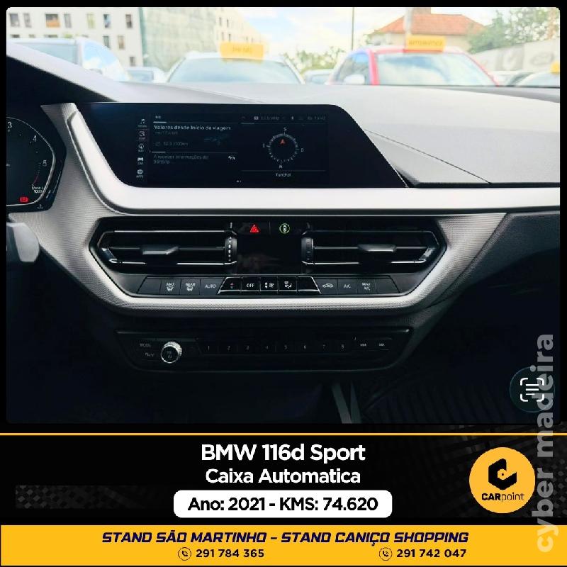 BMW Serie 1 116d Sport Automático 1.5cc 116cv Gasóleo