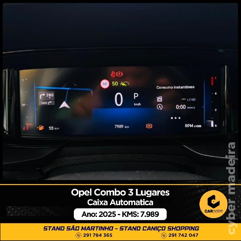 OPEL COMBO 1.5cc CDTi 131cv 3 Lugares Automática Gasóleo