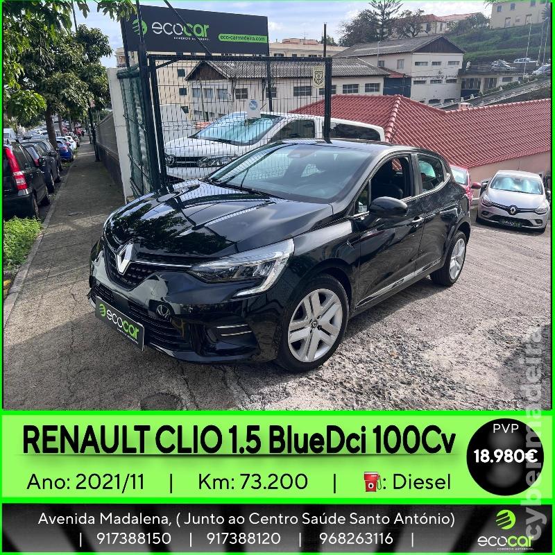 RENAULT CLIO 1.5 BlueDCI 100 cv Gasóleo