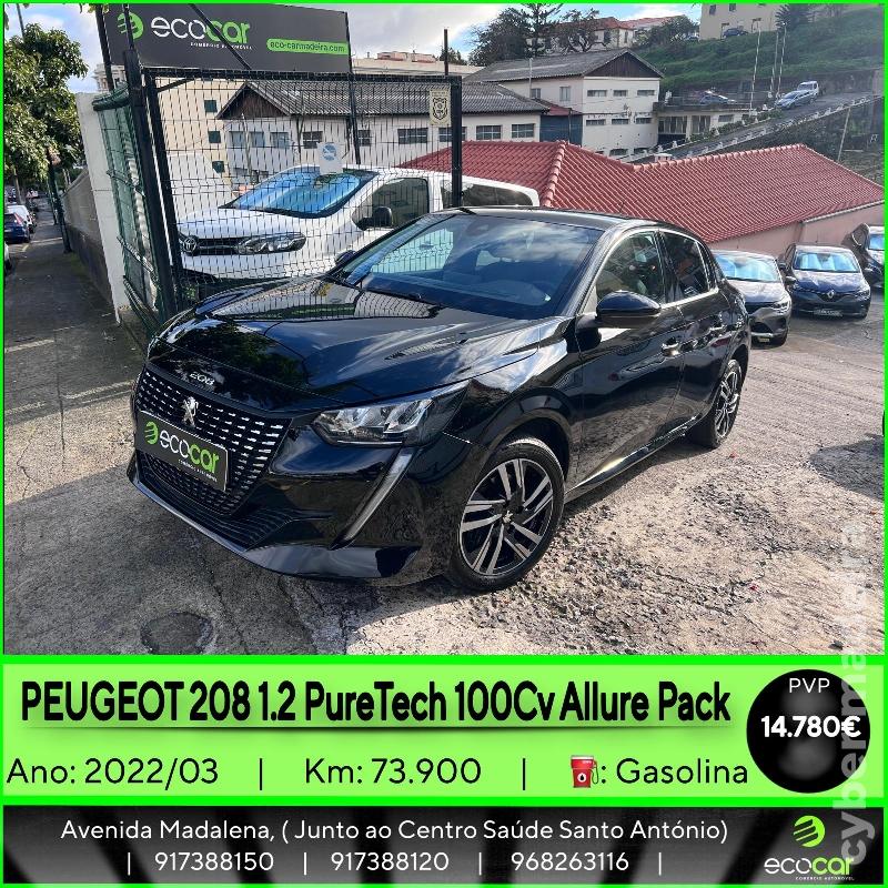 PEUGEOT 208 1.2 PureTech 100 cv Allure Pack Gasolina