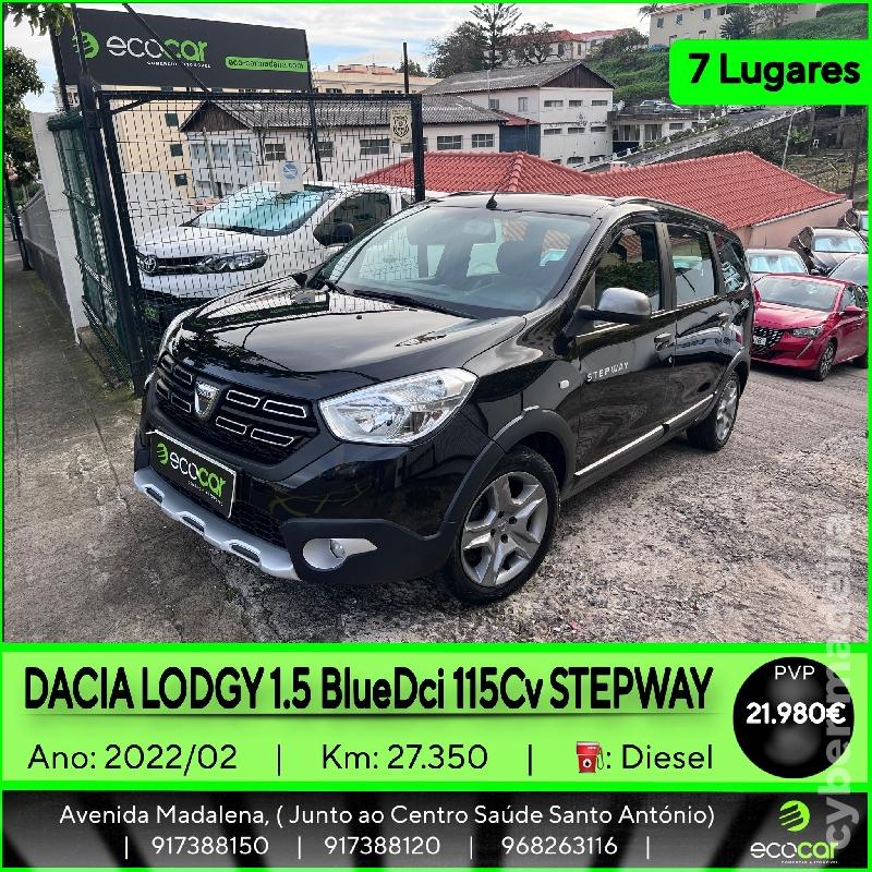 DACIA LODGY 1.5 BlueDCI 115 cv Stepway - 7 Lugares Gasóleo