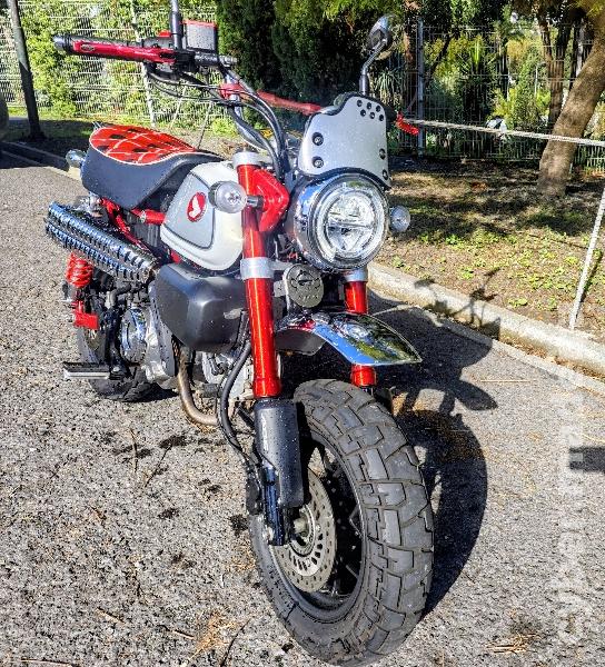 Honda Monkey 125 cc Sport, turismo