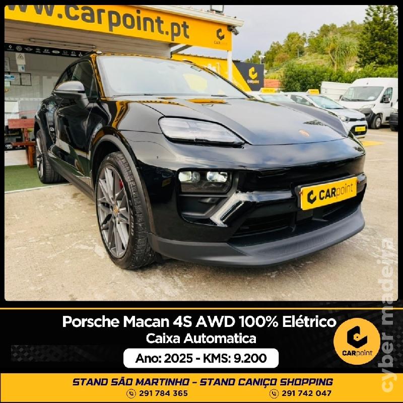 PORSCHE MACAN 4S AWD 100% Elétrico Automático 100kw 516cv 530km Eléctrico