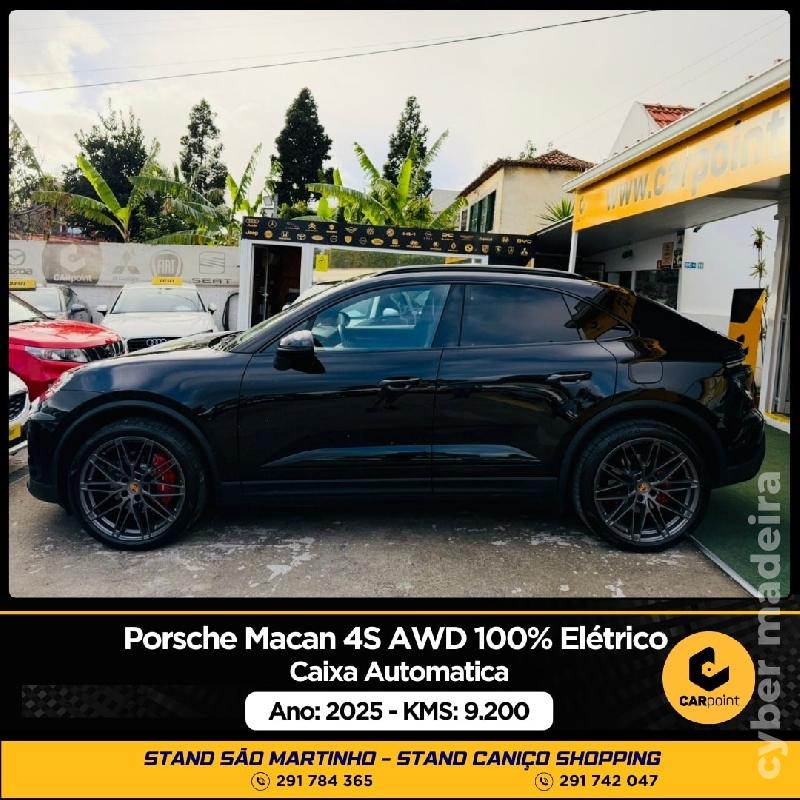 PORSCHE MACAN 4S AWD 100% Elétrico Automático 100kw 516cv 530km Eléctrico