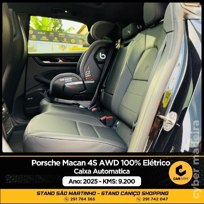 PORSCHE MACAN 4S AWD 100% Elétrico Automático 100kw 516cv 530km Eléctrico