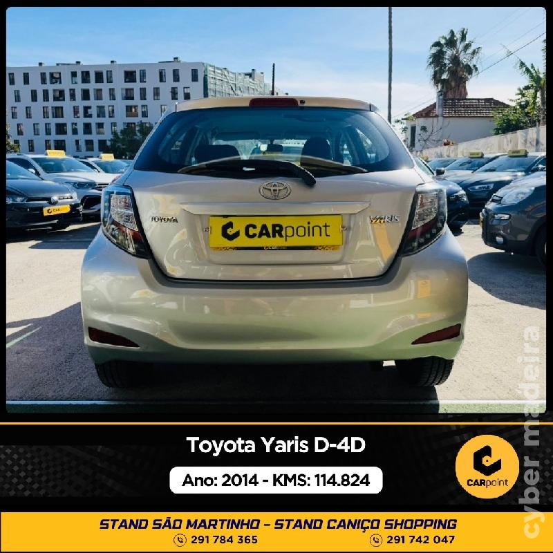 TOYOTA YARIS 1.4cc D-4D 90cv Gasóleo