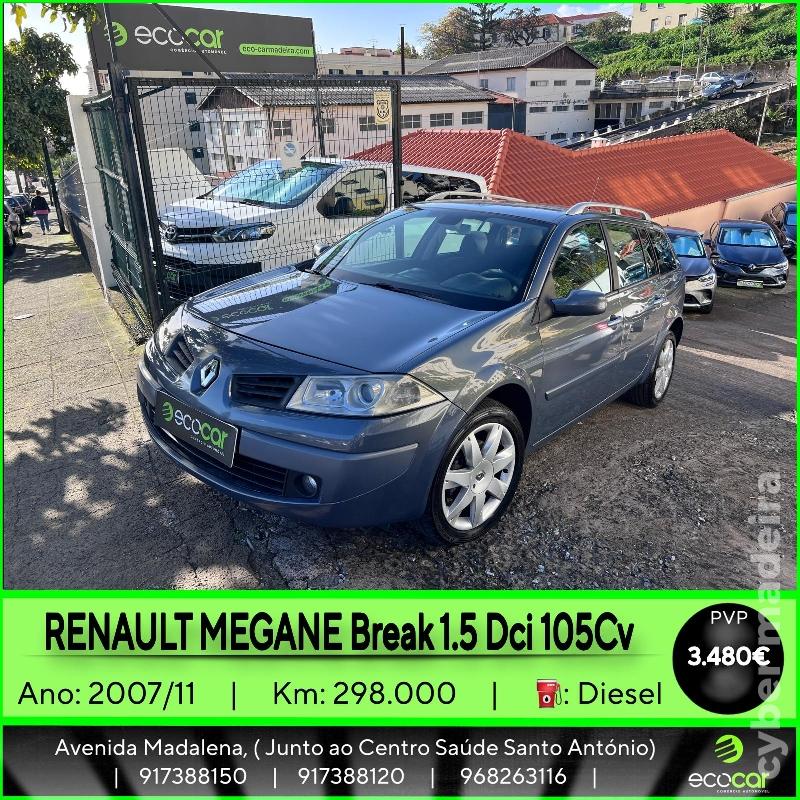 RENAULT MEGANE Break 1.5 DCI 105 cv Gasóleo