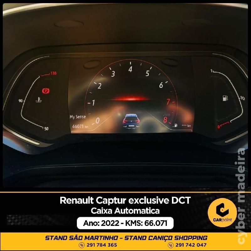 RENAULT CAPTUR Renault Captur exclusive DCT Automático Gasolina