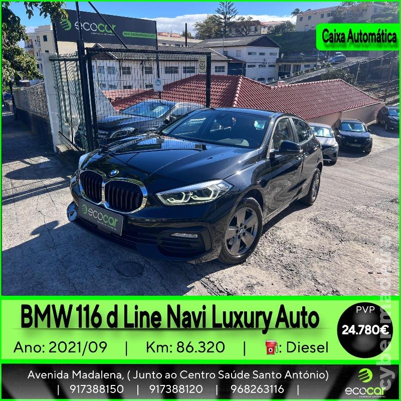 BMW Serie 1 116d - CAIXA AUTOMÁTICA Gasóleo