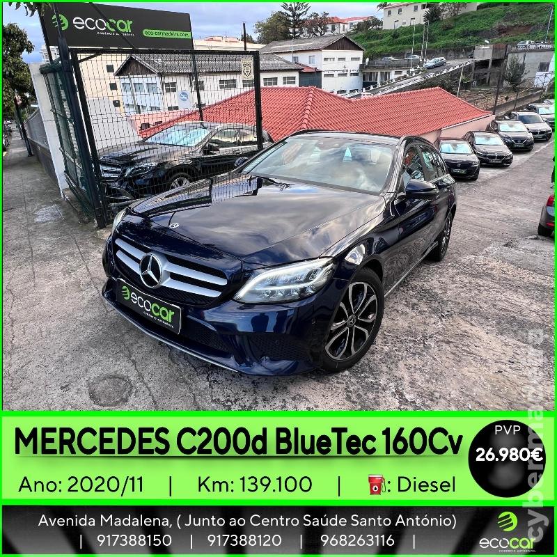 MERCEDES C 200d BlueTec 160 cv Gasóleo
