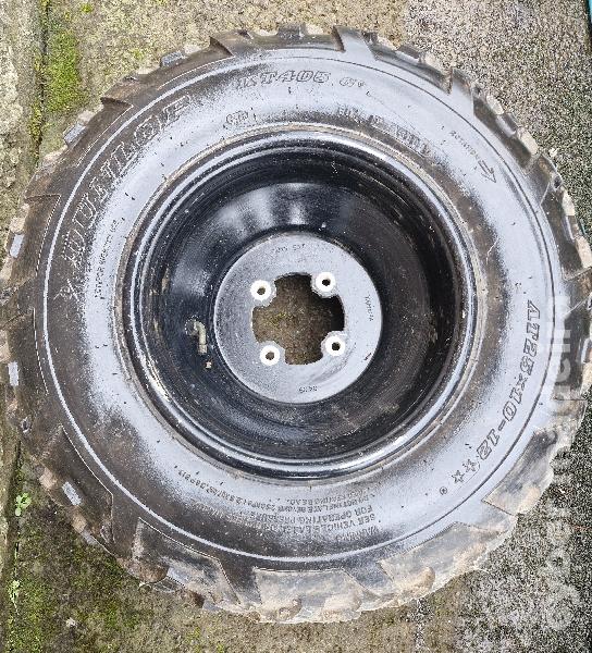 Vendo pneu com jante para Yamaha grizzly 600. Ano 2000. 7.5 25 12"