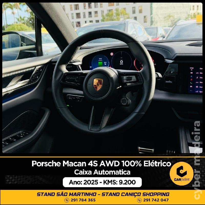 PORSCHE MACAN Porsche Macan 4S AWD 100% Elétrico Automático Eléctrico
