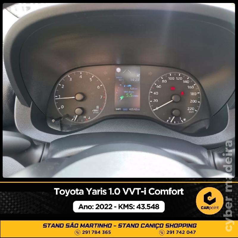 TOYOTA YARIS 1.0 VVT-i Comfort Gasolina