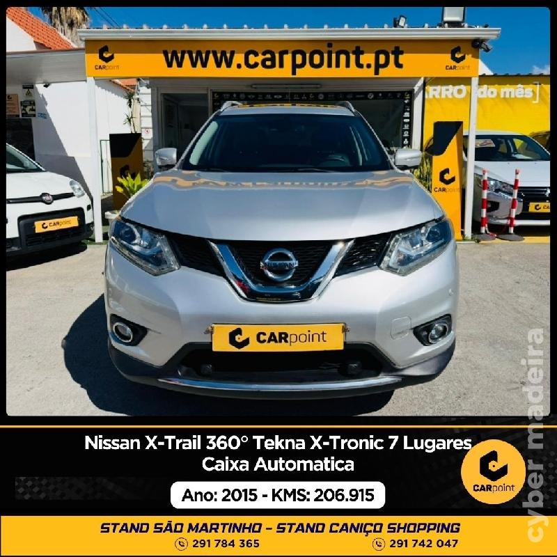 NISSAN X-TRAIL 360° Tekna X-Tronic Automático 7 Lugares Gasóleo