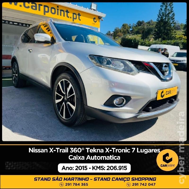 NISSAN X-TRAIL 360° Tekna X-Tronic Automático 7 Lugares Gasóleo